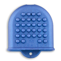 Facial Massage Gloves / Brushes - Metallic Blue Edition