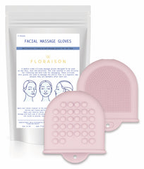 Facial Massage Gloves / Brushes - Rose Quartz Edition