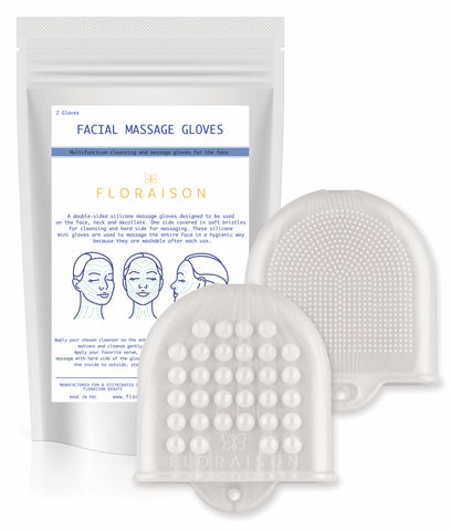 Facial Massage Gloves / Brushes - Pearl Edition