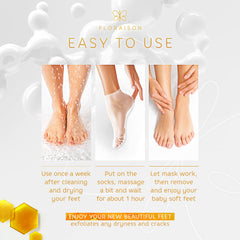 FOOT PEEL MASK HONEY